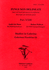 A. De Haan & R. Walleyn-Studies in Galerina - Galerinae Flandriae (1)