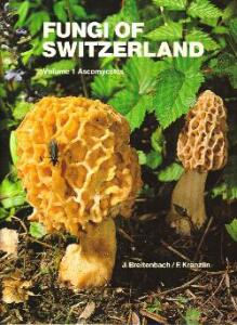 FUNGI OF SWITZERLAND-Volume 1 (Ascomycetes)-BREITENBACH-KRÄNZLIN