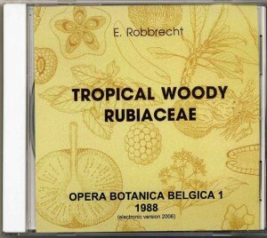 Tropical Woody Rubiaceae CD-ROM