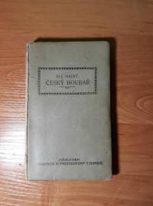 (Antik) Český houbař Ilustrovaný klíč kapesní (III.vydání) (1924)-J.Macků