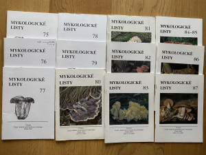 (Antik) Mykologické listy - 12x