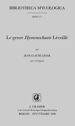 Jean-Claude Léger-Le Genre Hymenochaete Léveillé