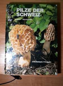 (Antik) Pilze der Schweiz band 1 Ascomyceten (1981)-Breitenbach, Kranzlin
