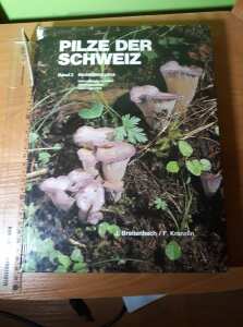 (Antik) Pilze der Schweiz band 2 Hetrobasidiomycetes, Aphyllophorales, Gastromycetes (1986)-Breitenbach, Kranzlin