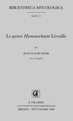 Jean-Claude Léger-Le Genre Hymenochaete Léveillé