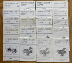 (Antik) Mykologické listy - 20x
